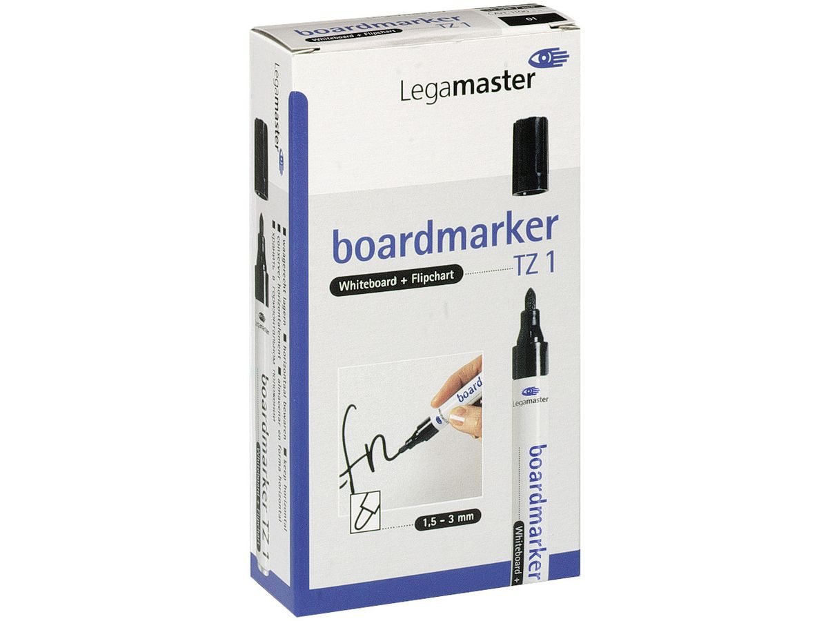 LEGAMASTER Whiteboard Marker TZ1 1,5-3mm 7-110001 noir (8713797026239)