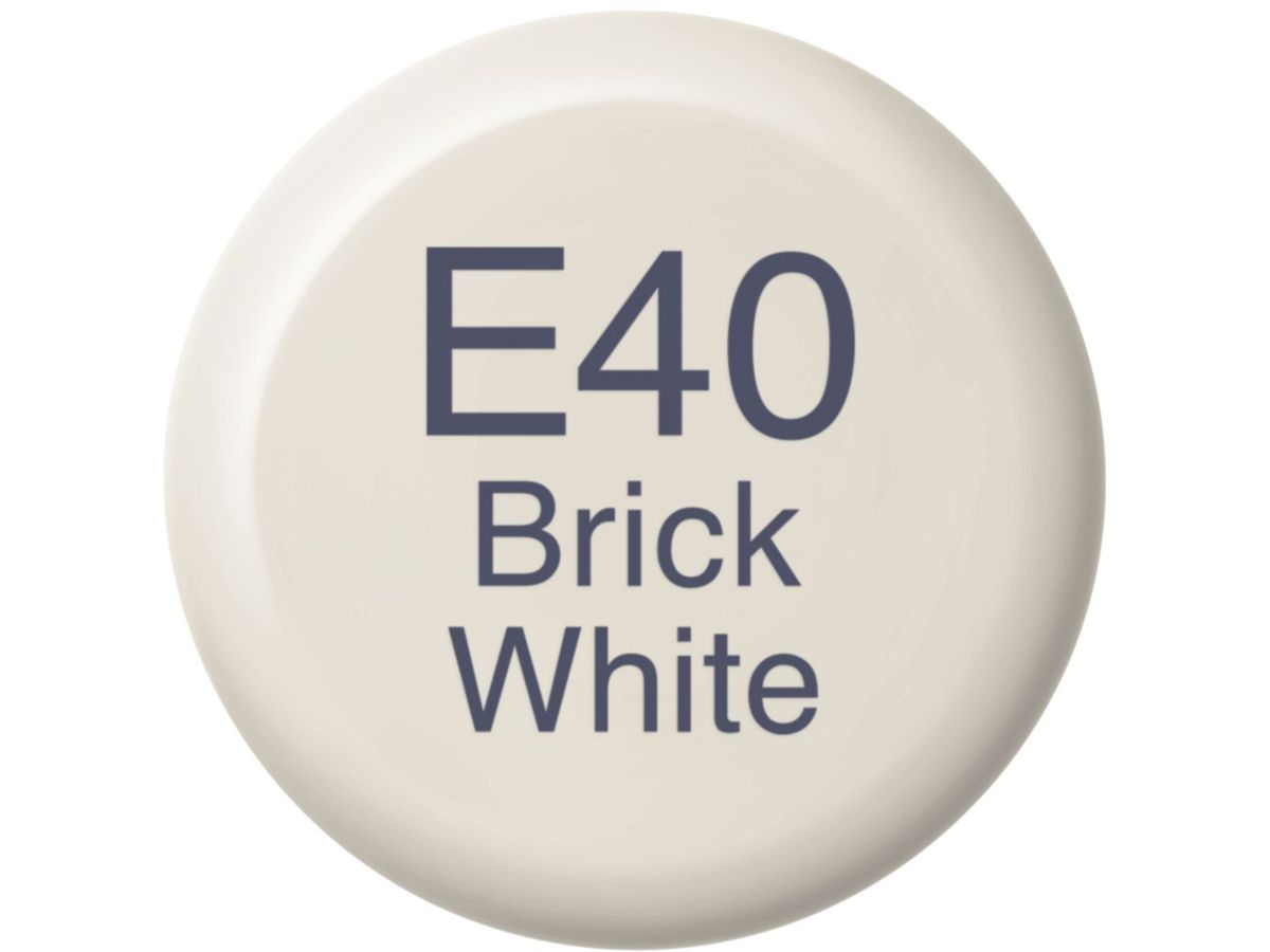 COPIC Ink Refill 21076115 E40 - Brick White (4511338056851)