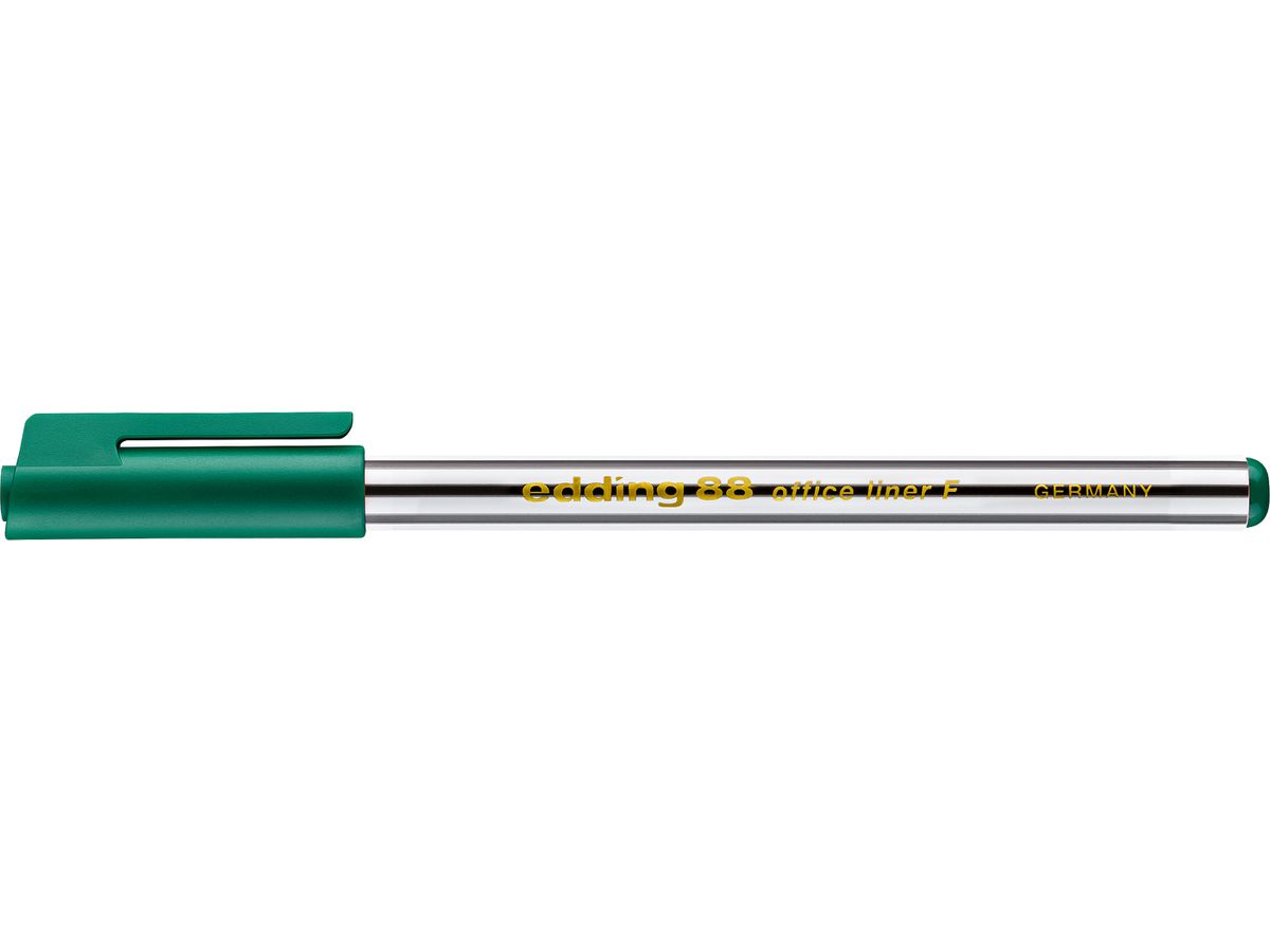 EDDING Fineliner 88 officeliner 0,6mm 88-4 grün (4004764040667)