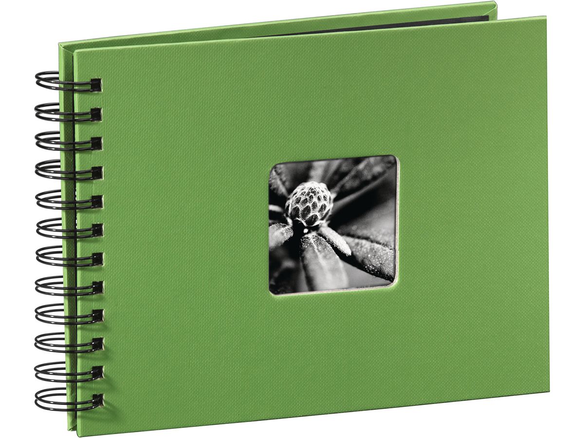 HAMA Album Fine Art 24x17cm 94880 vert pomme 25 pages (4007249948809)