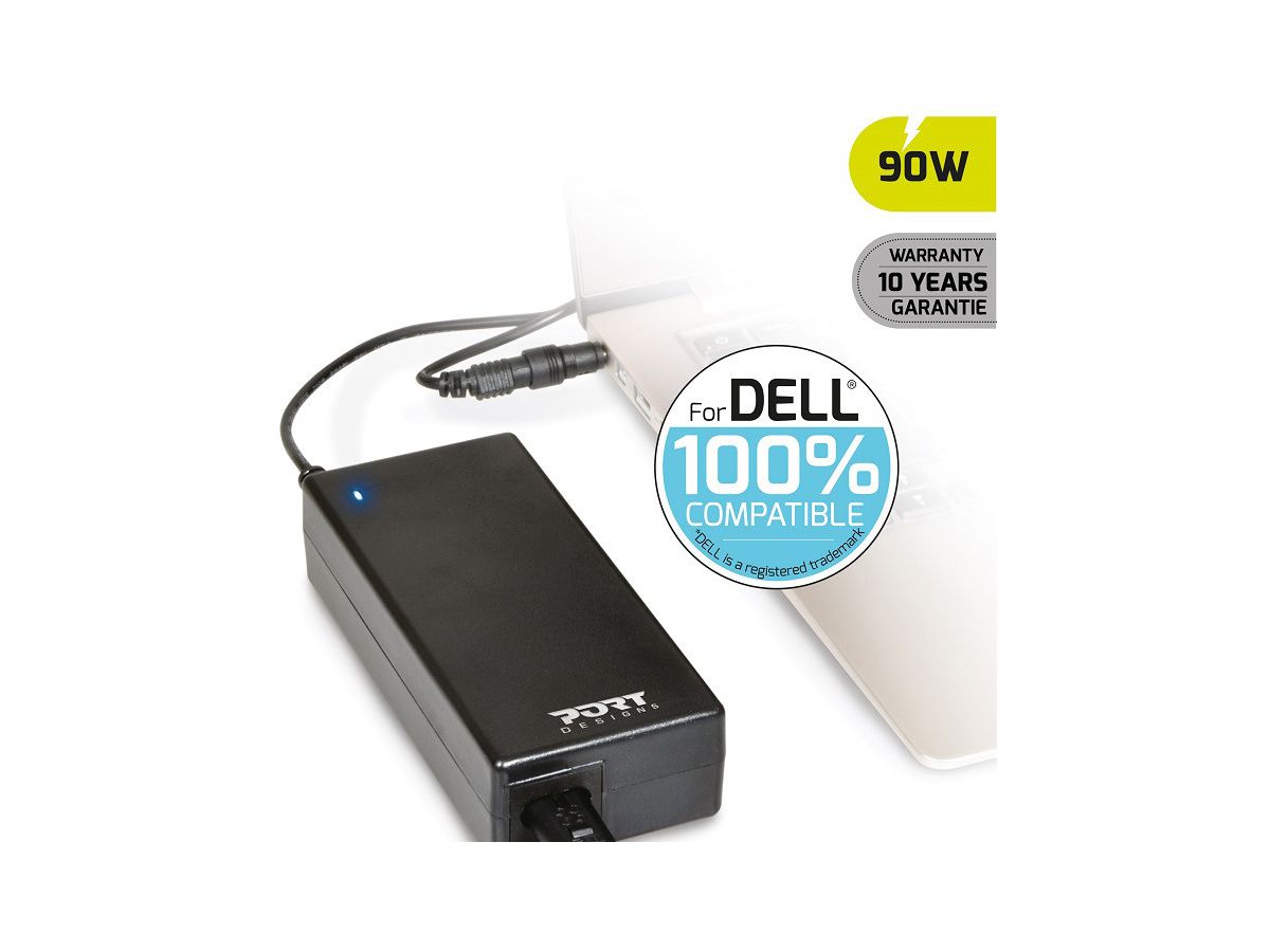 PORT PowerSupply 90W- DELL 900007-DE black (3567042029507)