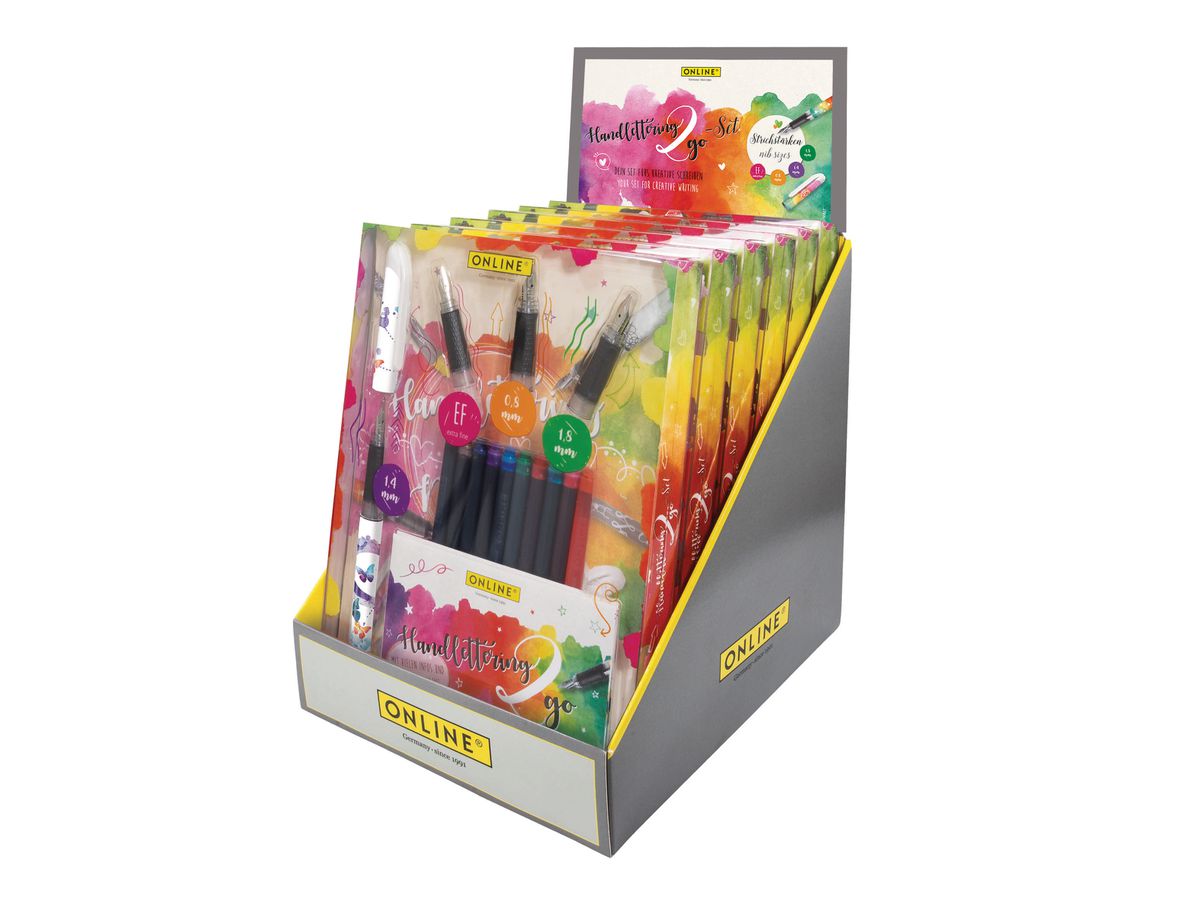 ONLINE Handlettering Set 1.4mm 12488/6 6 Stück blau (4014421124883)