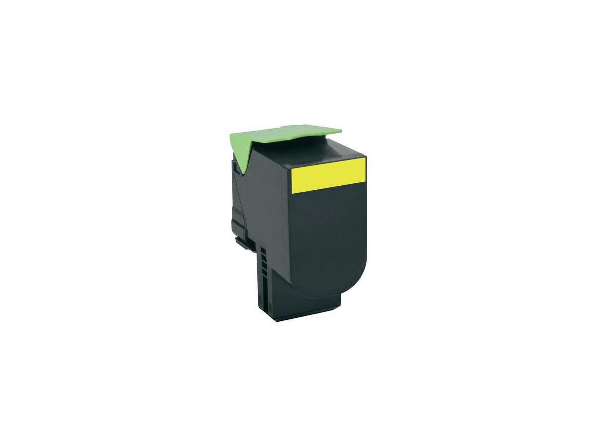 LEXMARK Toner-Modul return HY yellow 80C2HY0 CX410/510 3000 Seiten (0734646477901)
