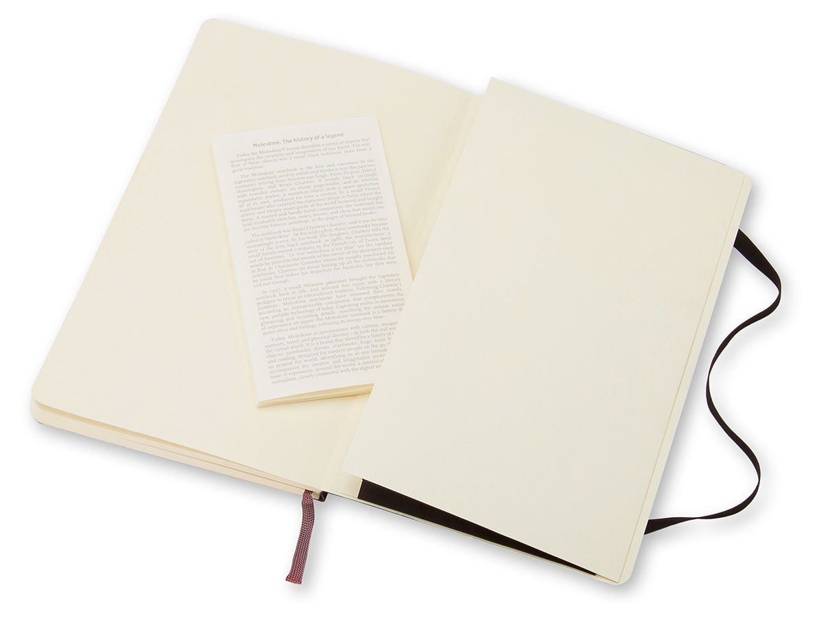 MOLESKINE Notizbuch Soft A5 716-2 liniert schwarz (9788883707162)