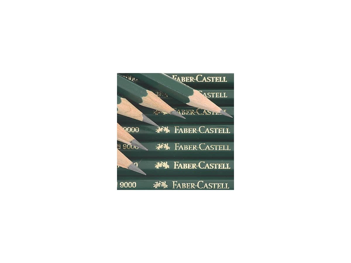 FABER-CASTELL Bleistift CASTELL 9000 4B 119004 (4005401190042)