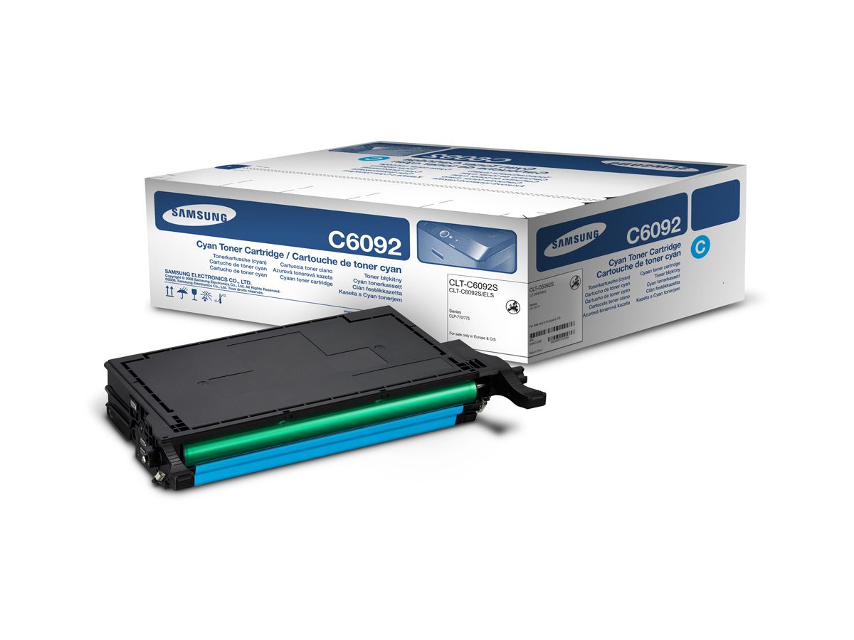 SAMSUNG Toner-Modul cyan SU082A CLP-770ND 7000 Seiten (0191628452248)