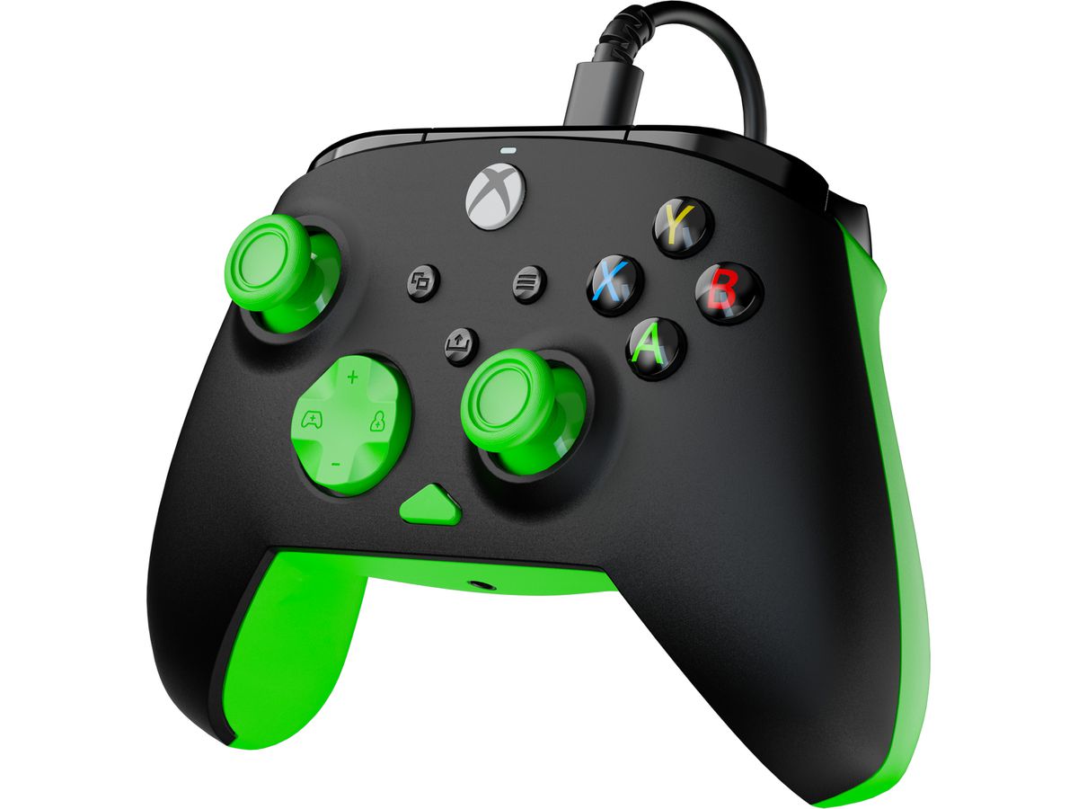 TURTLE BEACH Rematch Core Wired Ctrl. TBC-2003-55 XB, Black Green (0840454400182)