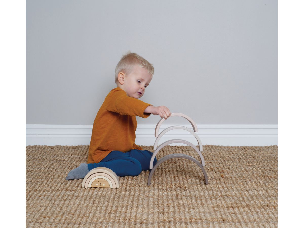 JABADABADO Stacking rainbow W7223 Nature Line (7332599072230)