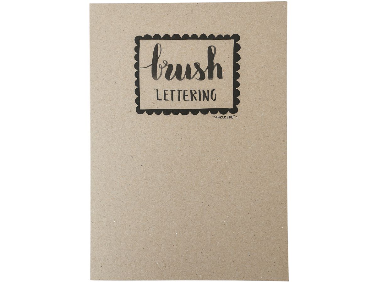 MAREIN Brushlettering-Block 214400 A4 (8714677246662)