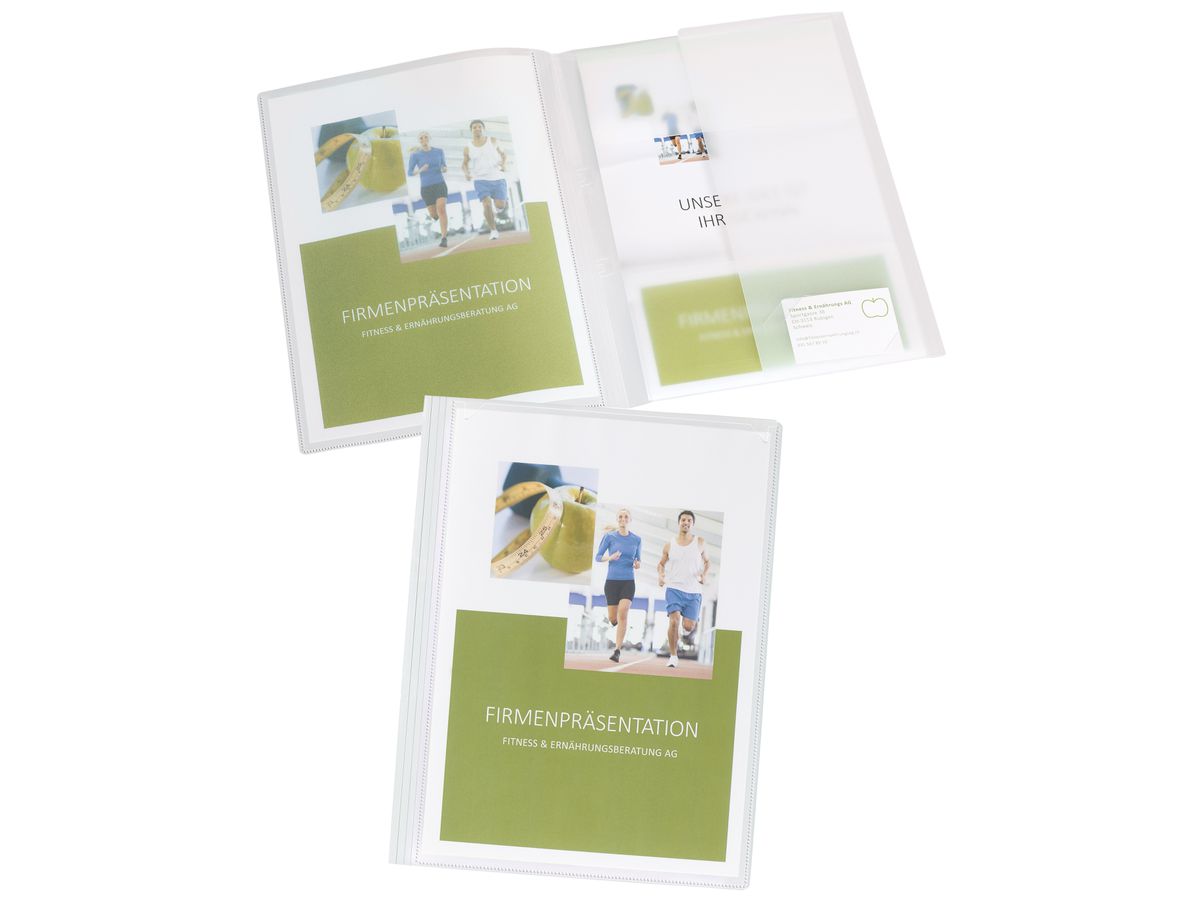 KOLMA Dossier de présent. Vario A4 10.014.00 transparent (7611967100363)