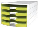 HAN Schubladenbox IMPULS A4/C4 14.75 lemon 4 Schubladen (4012473101852)
