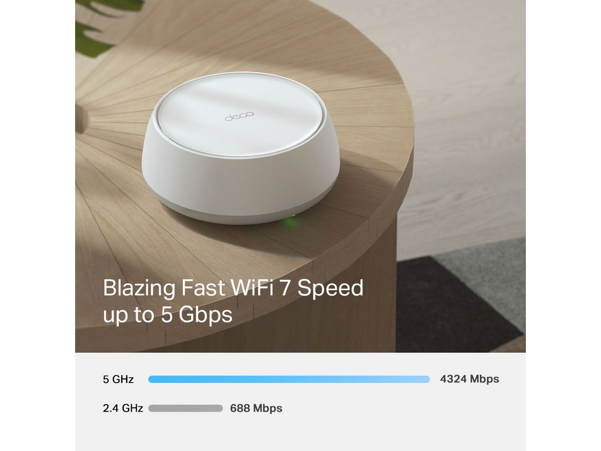 TP-LINK WHMesh Wi-Fi 7 System Deco BE25(2-Pack) BE3600 (8885020620689)