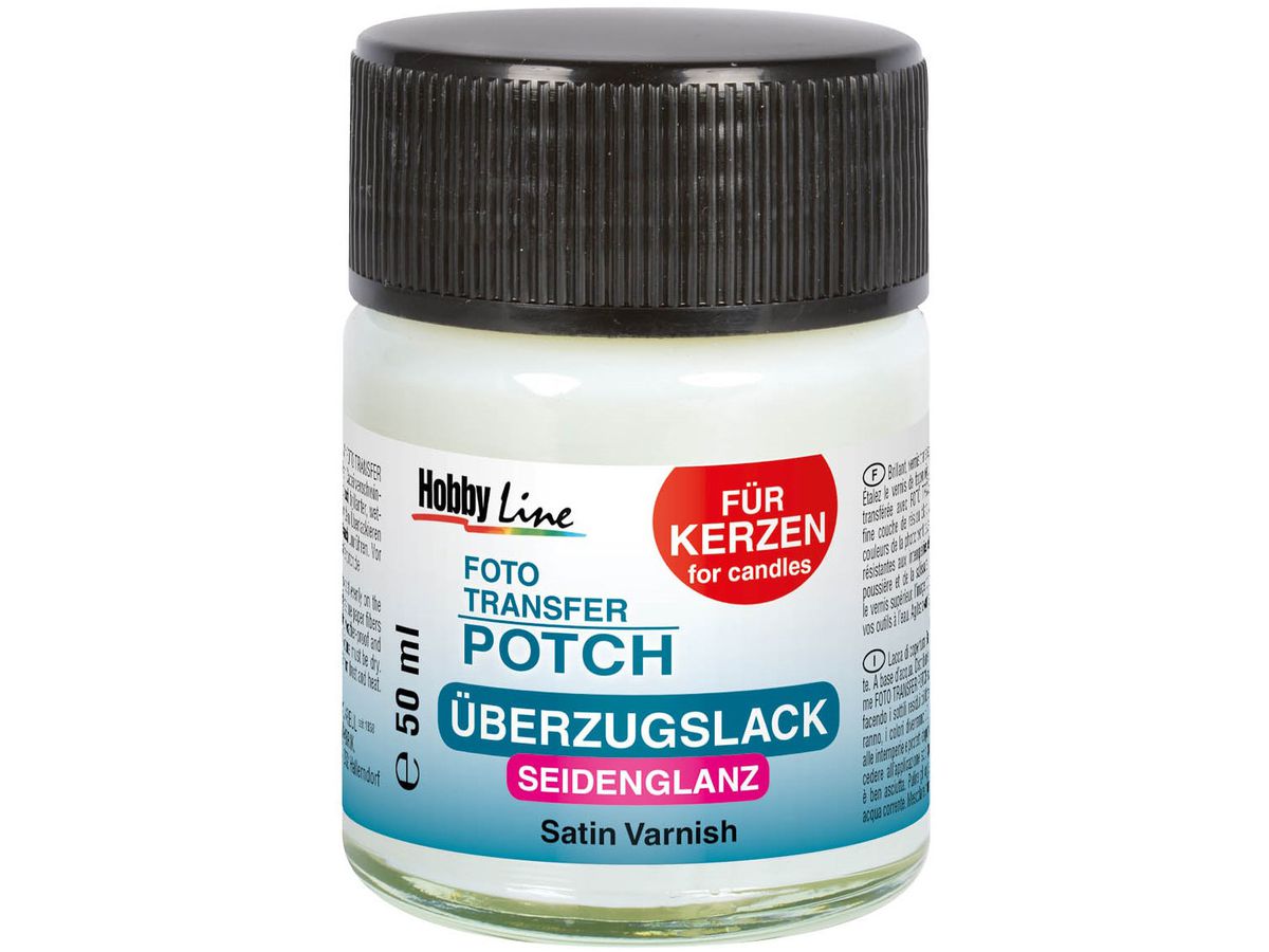 KREUL Überzugslack Potch 50ml 49971 für Kerzen, seidenglanz (4000798499716)