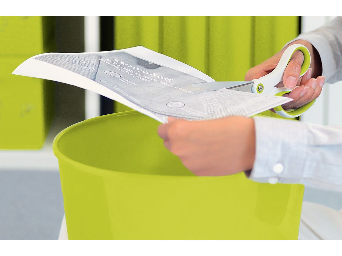 LEITZ Ciseaux titan WOW 5319-20-54 blanc/vert 20.5cm (4002432123711)