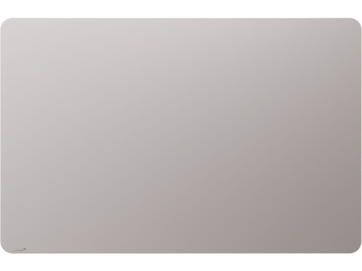 LEGAMASTER Tableau de verre 100x150cm 7-104263 mat, Warm Grey coins ronds (8713797108157)