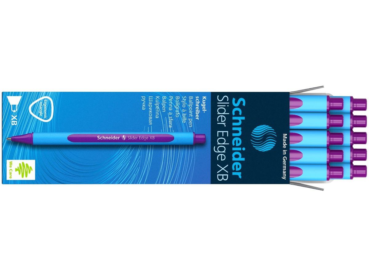SCHNEIDER Kugelschr.Slider Edge 0.7mm 152208 violett (4004675075994)