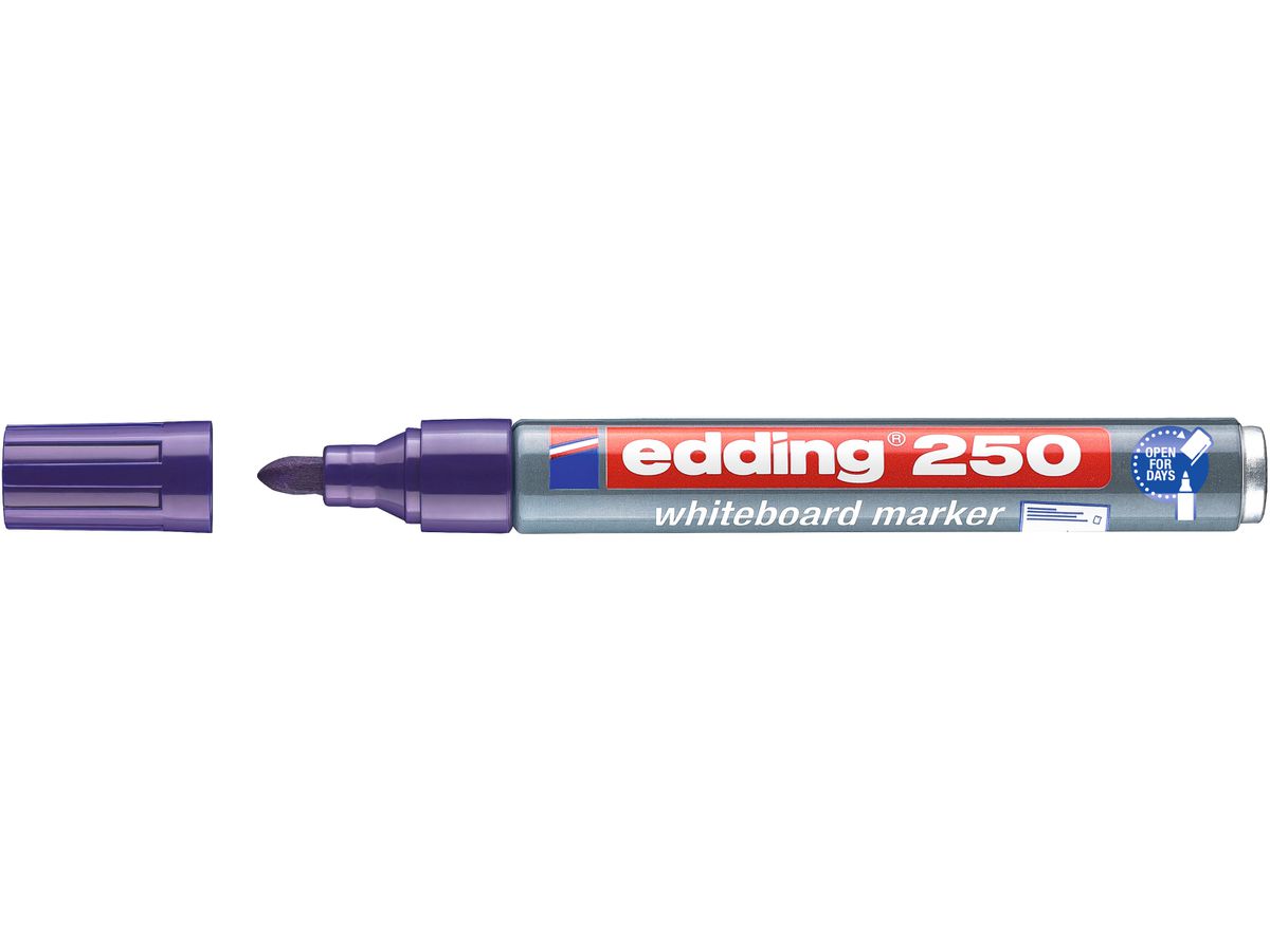 EDDING Whiteboard Marker 250 1,5-3mm 250-8 violett (4004764012985)