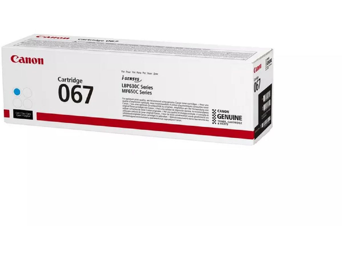 CANON Toner-Modul 067 cyan 5101C002 LBP631Cw/633Cdw 1250 Seiten (4549292187533)
