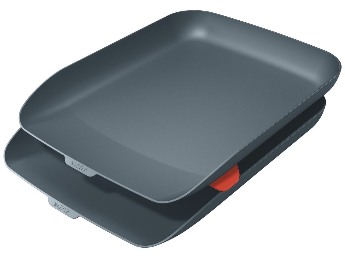 LEITZ Briefkorb Cosy A4 5358-10-89 grau (4002432126248)