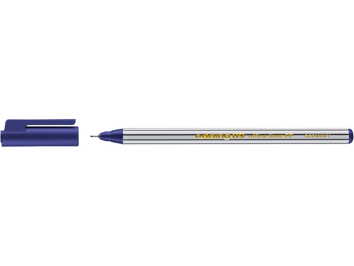 EDDING Stylo 89 officeliner 0.3mm 89-3 bleu (4004764041138)