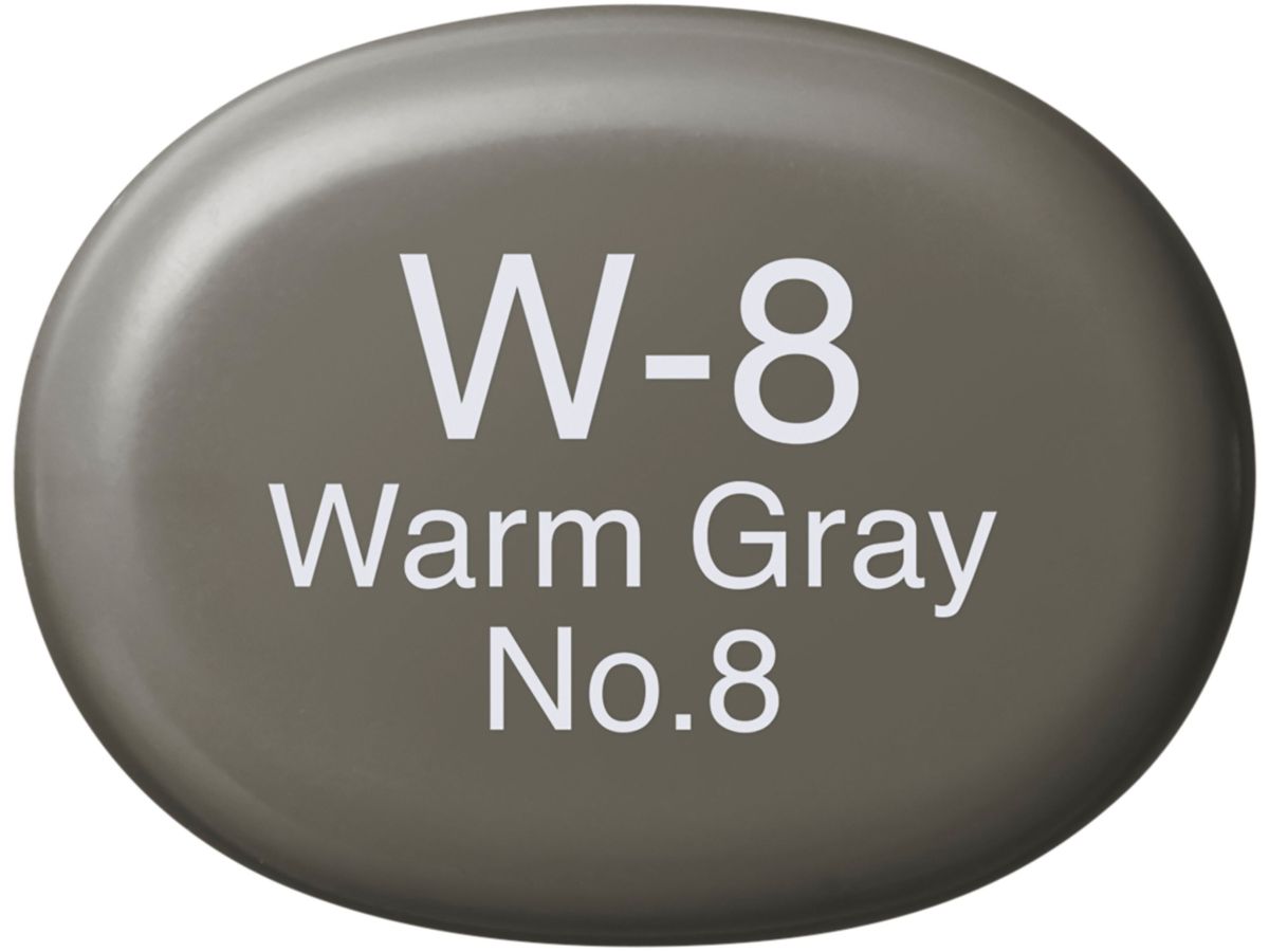 COPIC Marker Sketch 21075112 W-8 - Warm Grey No.8 (4511338006962)