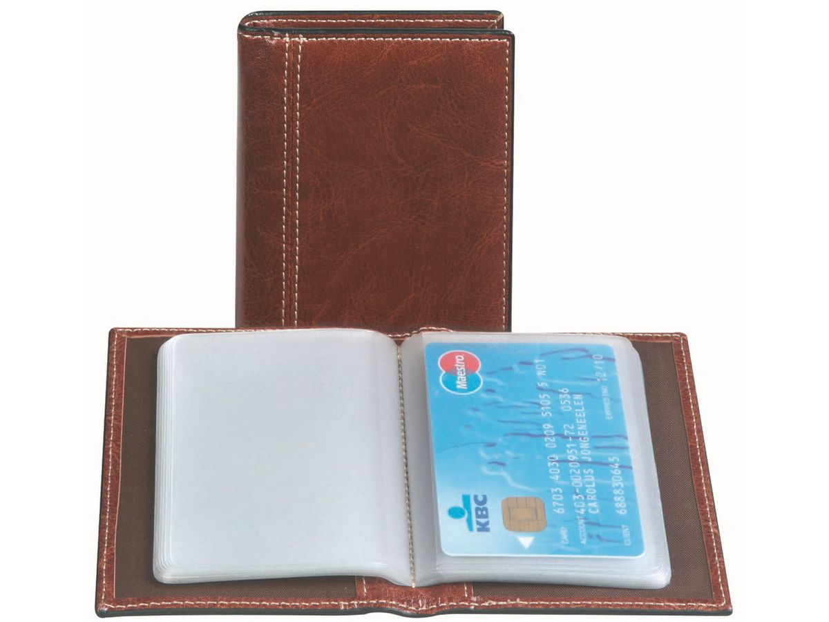 BREPOLS Kartenetui 26.3.0292 40 Karten hellbraun (5412303125864)