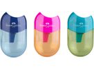 FABER-CASTELL Taille-crayon Trend 183515 3 couleurs ass. (6933256640741)