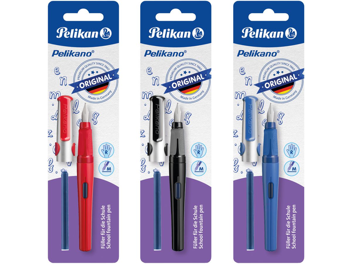 PELIKAN Penna stilo Original M 300009985 con cartuccia assortiti (4012700824493)