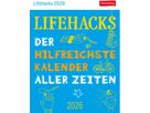 HARENBERG Calendrier détachable 2026 3309949+26 Lifehacks DE 11x14cm (9783840036484)