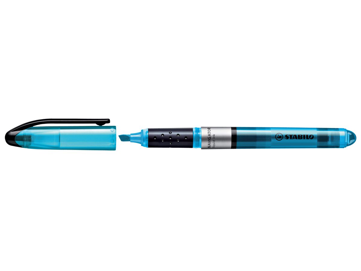 STABILO Textmarker NAVIGATOR 1/3,5mm 545/31 bleu (4006381198264)
