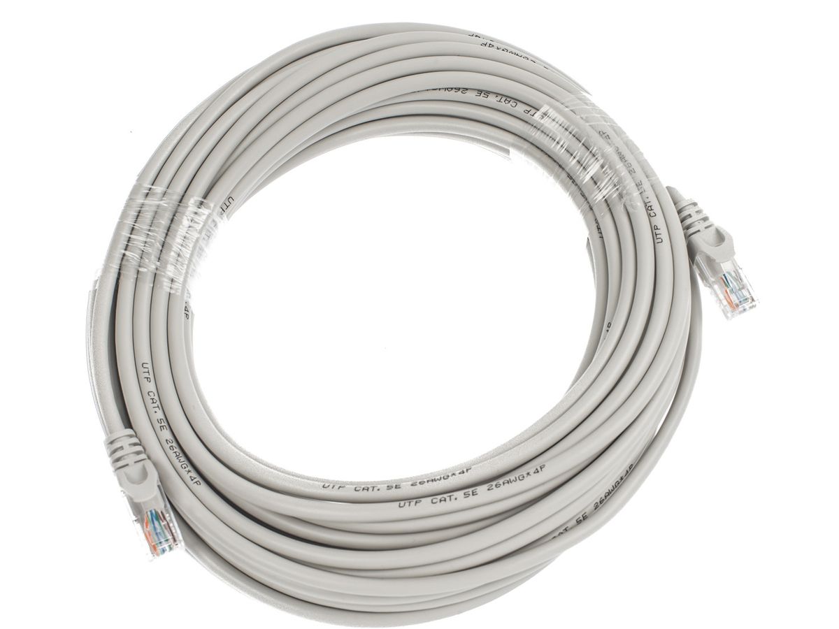 LINK2GO Patch Cable Cat.5e PC5013UGP U/UTP, 15.0m (7613058028815)