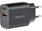 INTENSO Power Adapter W30AC Charger 7803010 30W, USB-A & USB-C black (4034303035915)