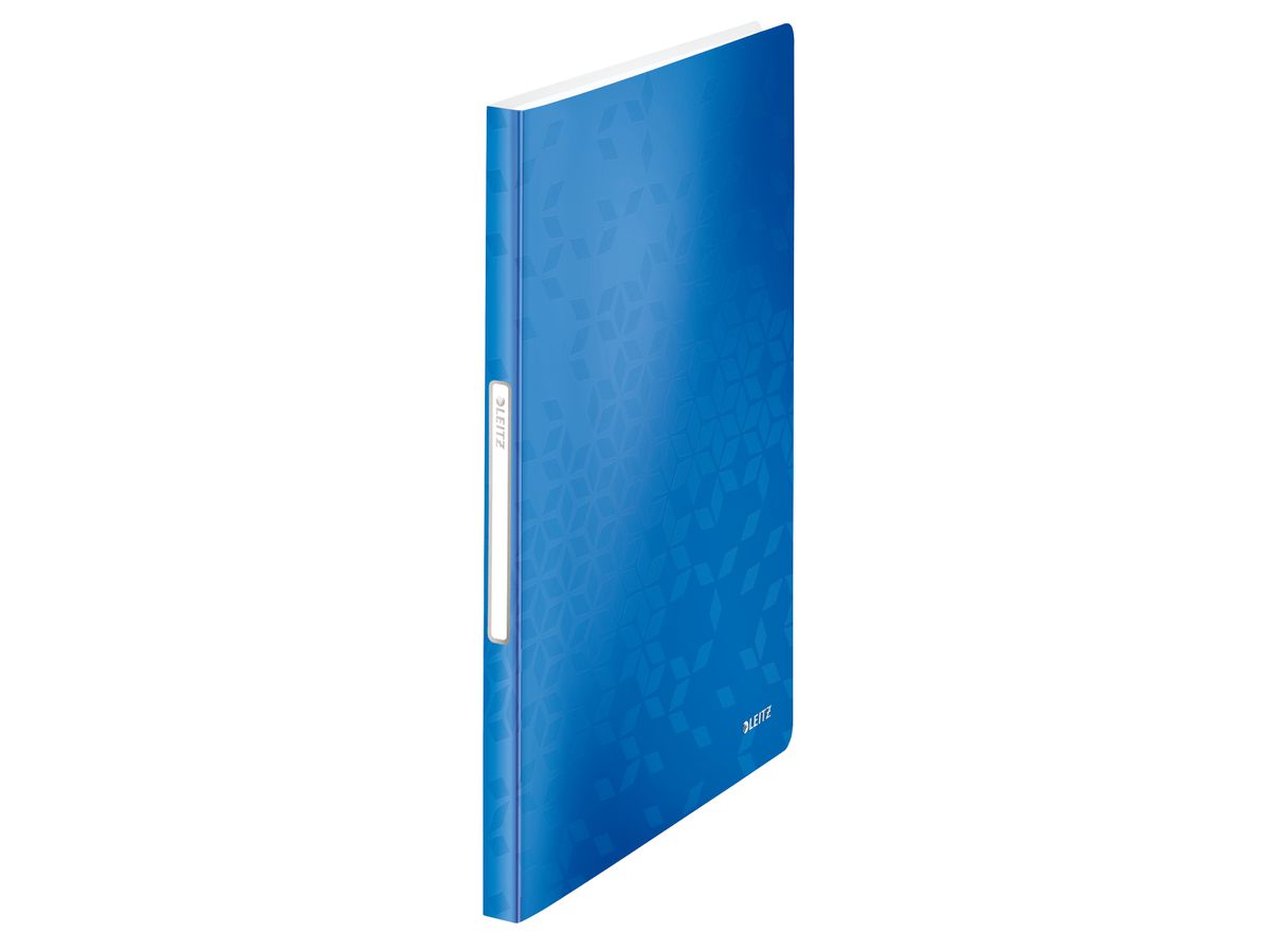 LEITZ Sichtbuch WOW PP A4 46320036 blau 40 Taschen (4002432106141)