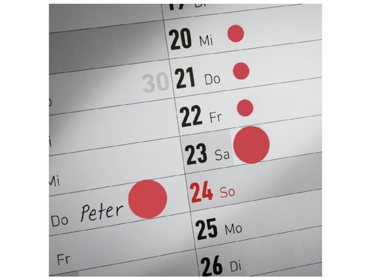 AVERY ZWECKFORM Marcatori 12mm 3141 rosso 270 pz. (4004182031414)