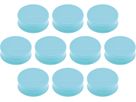 MAGNETOPLAN Calamita Ergo Large 10 pezzi 16650103 blu chiaro 34x17.5mm (4013695045078)