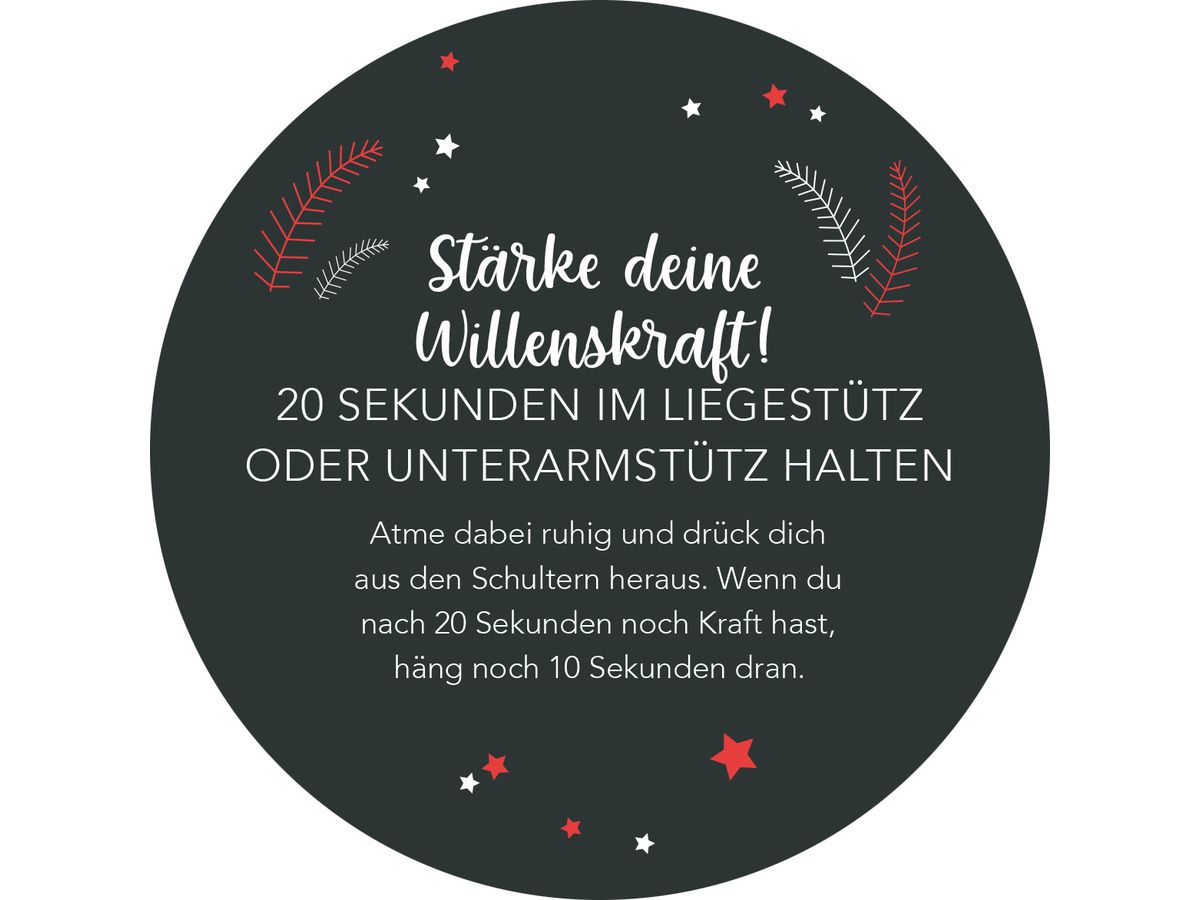 ARS EDITION Adventskalender in der Dose 134930 Fit im Advent (9783845849300)