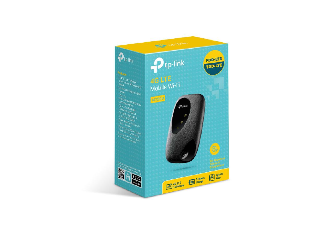 TP-LINK 150Mbps 4G LTE Mobile WiFi M7000 (4895252501728)