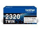 BROTHER Toner Twin Pack black TN-2320TWIN HL-L2340/L2360 2x2600 pages (4977766812740)