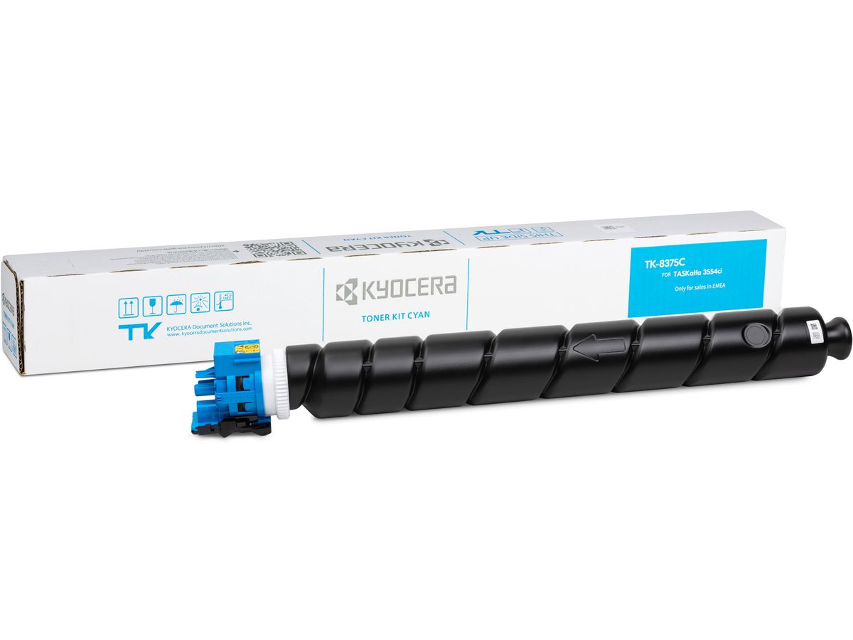 KYOCERA Toner-Modul cyan TK-8375C TASKalfa 3554ci 20'000 Seiten (0632983063941)