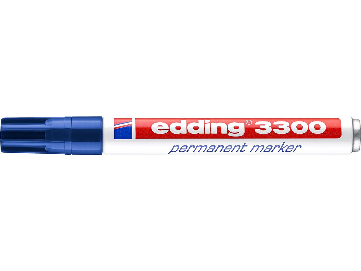 EDDING Permanent Marker 3300 1-5mm 3300-3 blau (4004764010219)