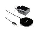 INTENSO Magnetic Wireless Charger MB1 7410710 MagSafe compatibility black (4034303032648)