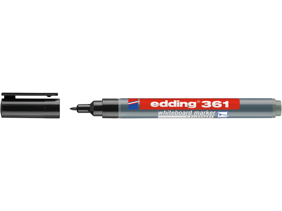 EDDING Boardmarker 361 1mm 361-1 noir (4004764104567)