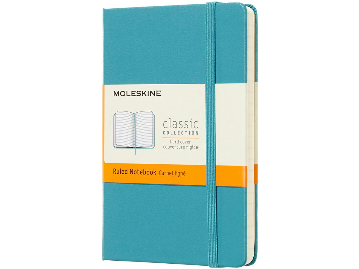 MOLESKINE Taccuino P/A6 715246 rigato,HC,Riff blu (8058341715246)