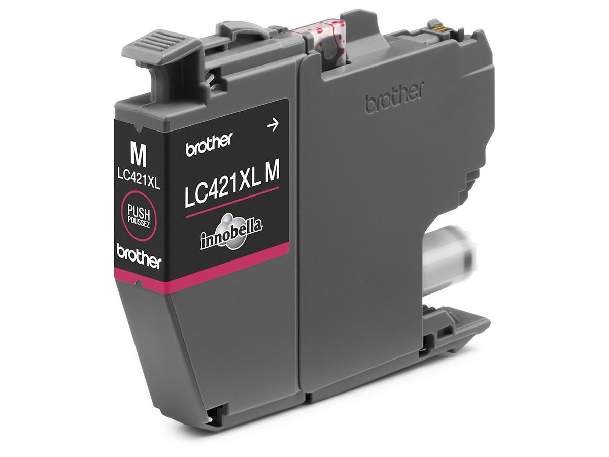 BROTHER Tintenpatrone HY magenta LC-421XLM DCP-J1050 500 Seiten (4977766810425)