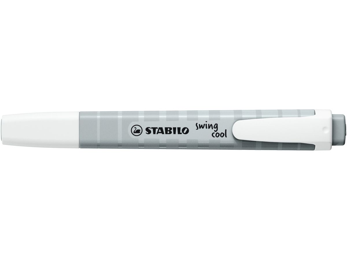 STABILO Swing Cool Leuchtmarker 1-4mm 275/194-8 seidengrau (4006381573016)