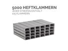 FELLOWES Heftklammern 26/6 mm 5117601 Halbstreifen 5000 STK (0043859776634)
