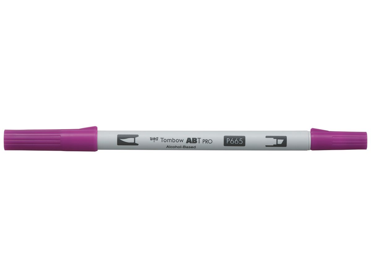 TOMBOW Dual Brush Pen ABT PRO ABTP-665 purple (4901991648515)