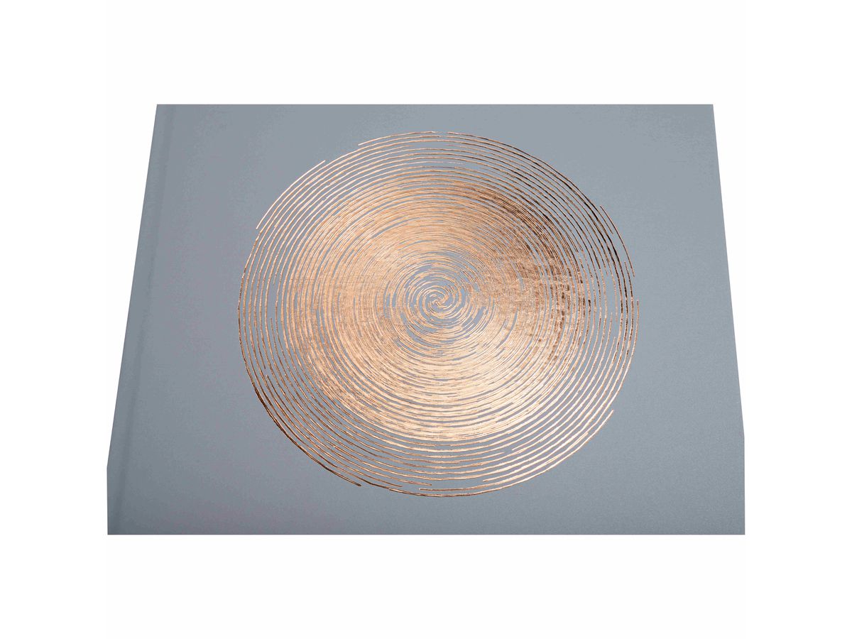 EXACOMPTA Gästebuch Ellipse 27x22cm 47984E beige 100 Seiten (3130630479840)