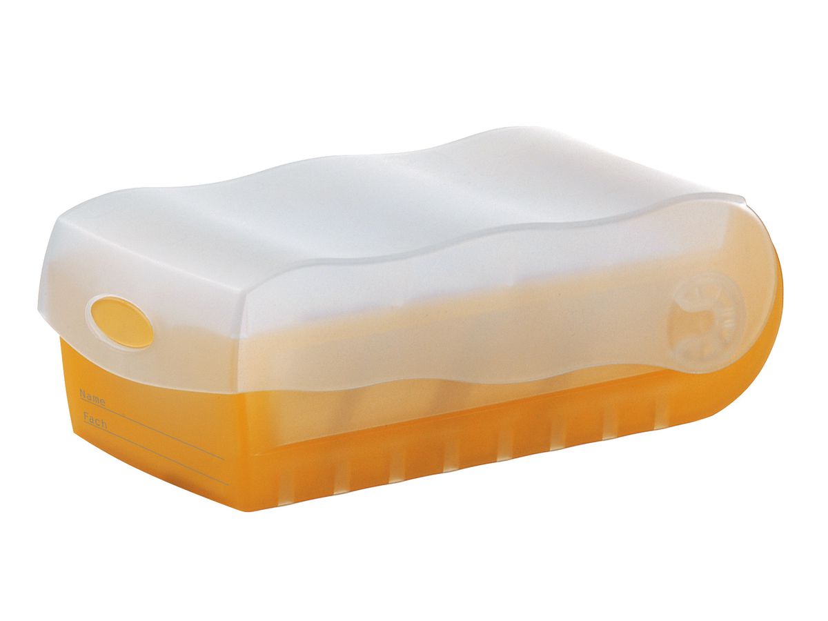 HAN Karteibox Croco A7 997-613 orange 12.1x8.5x24.6cm (4012473997011)