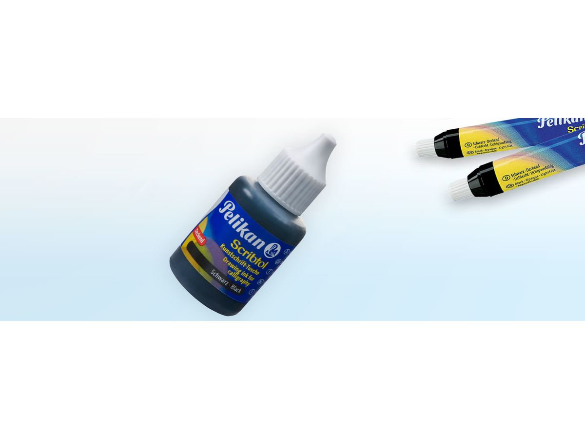 PELIKAN Encre de chine Scribtol 30ml 518 noir (4012700221131)